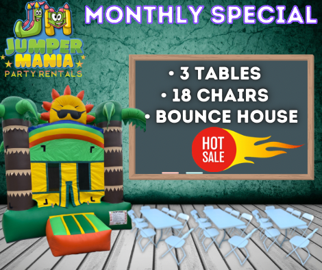 deals on bounce house and party rentals in Las Vegas