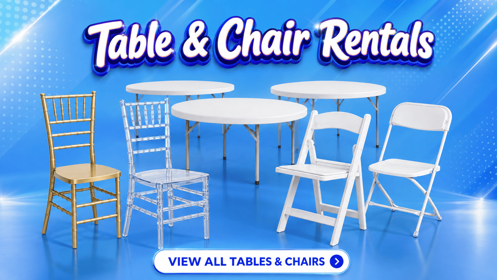 Tent Table and Chair Rentals in Las Vegas