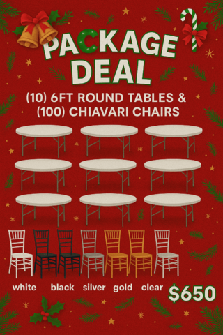 10 Tables 100 Chairs 