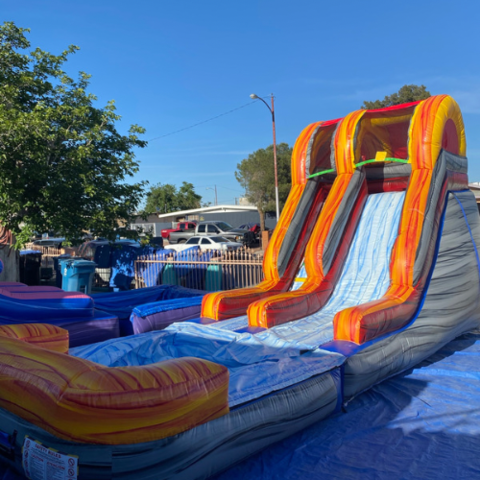 16FT Magma Water slide