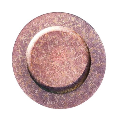 ROSE GOLD CHARGER PLATE