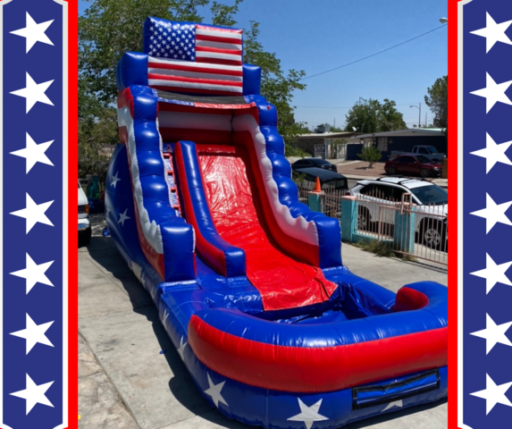 Americana Stars & Stripes Super Slide