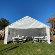  20 x 20 TentFits 4-6 Table Sets  Perfect for Backyard events
