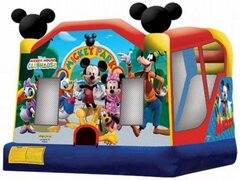  Mickey Mouse 4 in 1 ComboL-22FT | W-18FT | H-15ft Large Jump, Slide, Play! 🏀 