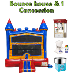  Jump & Snack SpecialBounce House & 1 Concession Perfect For Backyard Parties  