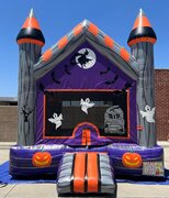 Halloween Bounce HouseL 16ft x W 16ft x H 15ft Spooky Fun! 