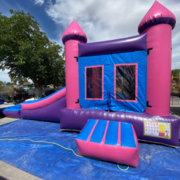 Pink Jumper Slide (DRY)L25FT x W13FT x H15FT Jump, Play, and Slide! 