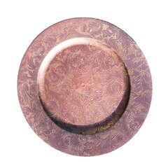 ROSE GOLD CHARGER PLATE