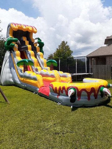 20 foot Dino Water Slide