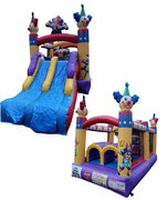Clown Toddler Obstacle Course