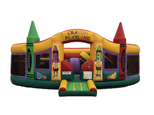 Crayon Playland Obstacle Course