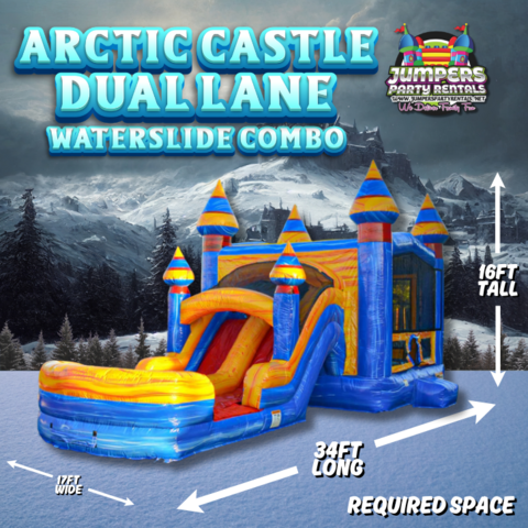 Arctic Castle Waterslide Combo