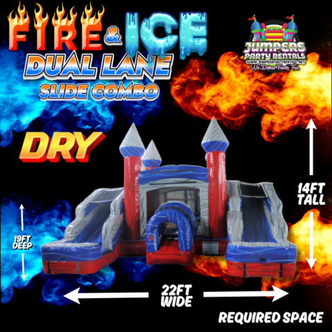 Fire & Ice Dual Lane Dry Combo 