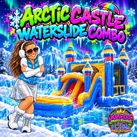 Arctic Castle Waterslide Combo