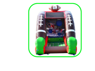 Touchdown Toss Inflatable Football Game