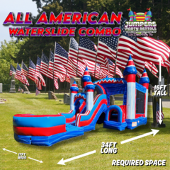 All American Waterslide Combo