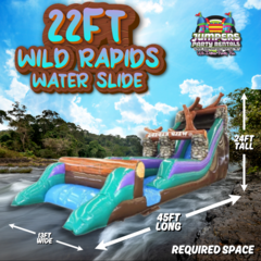 22ft Wild Rapids Waterslide