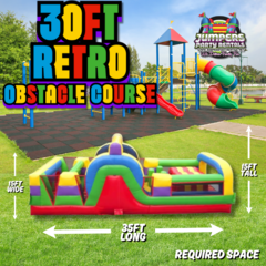 30ft Retro Obstacle
