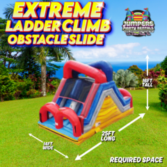 Extreme Ladder Climb Obstacle Slide