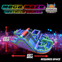 Mega Maze Obstacle course 