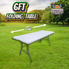 6ft Folding Table 