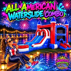 All American Waterslide Combo