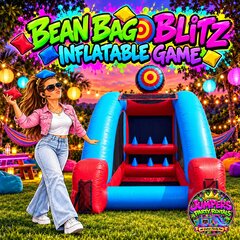 Bean Bag Blitz Inflatable Game