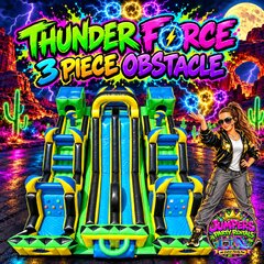 Thunder Force 3 piece obstacle 