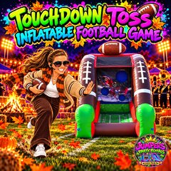 Touchdown Toss Inflatable Football Game