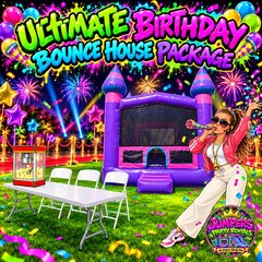Ultimate Birthday Bounce House Package 