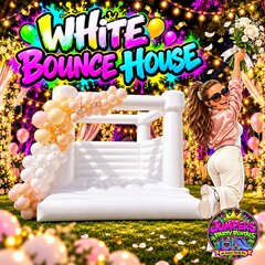 White  Bounce House 