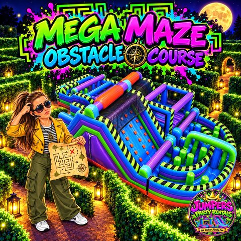 Mega Maze Obstacle course 