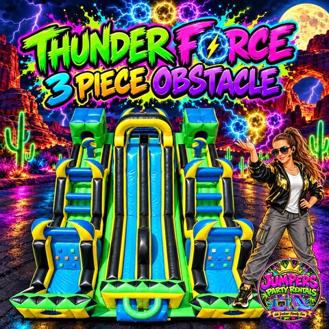 Thunder Force 3 piece obstacle 