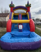 Small castle waterslide 