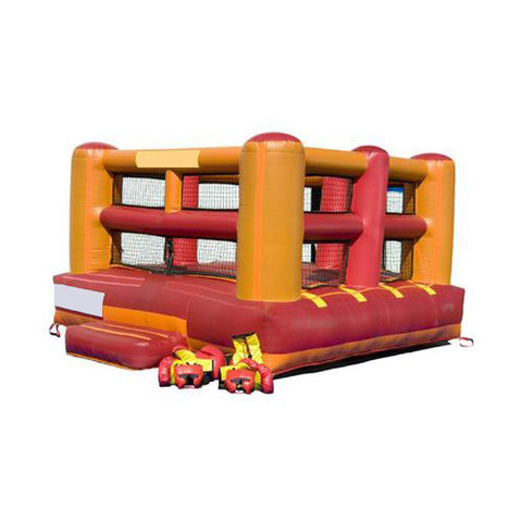 Boxing Ring With Gloves