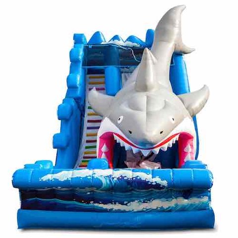 Shark Slide Wet & Dry with pool
