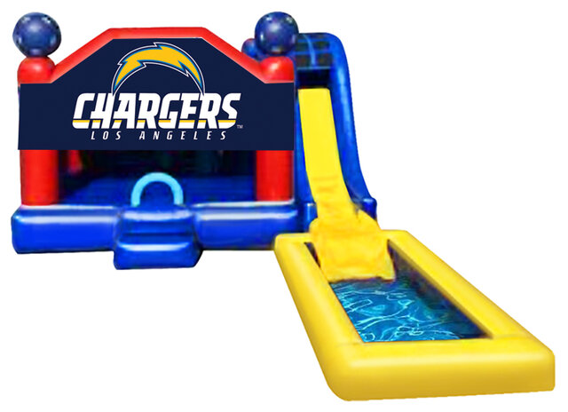 5 in 1 Obstacle Combo - CHARGERS w med pool