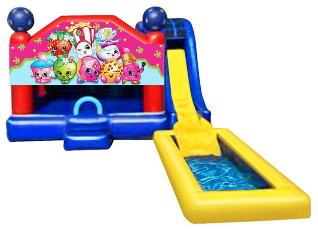 5 in 1 Obstacle Combo - Shopkins Window w med pool