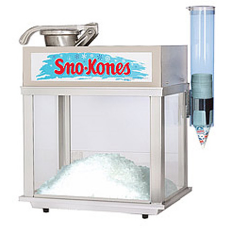 Snow Cone Machine includes 70 servings