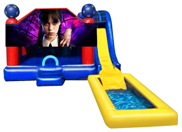 5  in 1 Obstacle comb - Wednesday Addams W  med pool