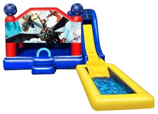 5  in 1 Obstacle comb - How to train your Dragon 19x25 W  med pool