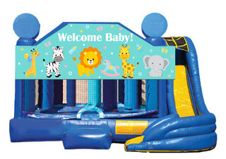 5  in 1 Obstacle comb - baby shower 19x19