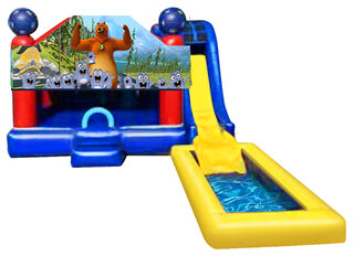 5  in 1 Obstacle comb - Grizzy & the Lemmings 19x19 W  med pool