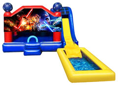 5 in 1 Obstacle Combo - STAR WARS w med poolzen