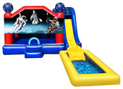 5 in 1 Obstacle Combo - SPACE ADVENTURE Window 2 w med pool
