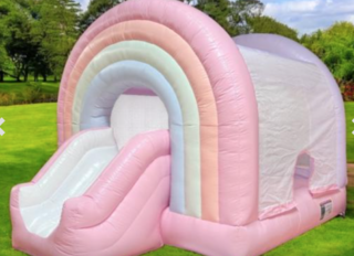  Pastel Rainbow Jump and Slide