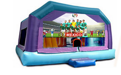 Little Kids Playhouse- Mexican Soccer window