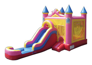 Front Slide Princess Castle Combo