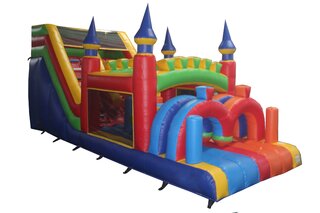 Playful Castle Obstacle Course