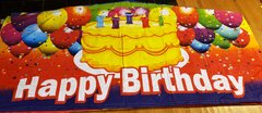 Happy Birthday with Cake